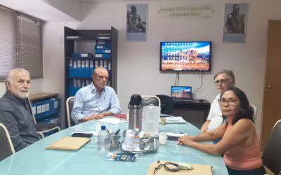 Reunião de integrantes do Conselho Deliberativo e Conselho Fiscal com o Presidente do Conselho Deliberativo do IPB
